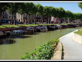 Canal in Narbonne