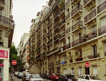 Rue Charles Nodier, Paris- we had an apartment at No. 12