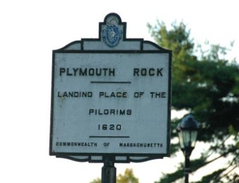Side trip to Plymouth Rock
